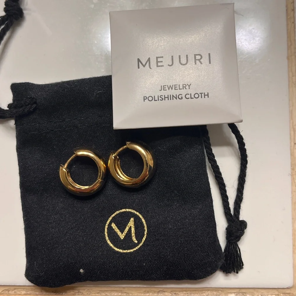 Mejuri Gold Hoop Earrings